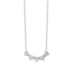 0,32 ct. Diamant Herz Halskette