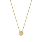 0,06 ct. Diamant Brillant Halskette