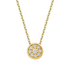 0,06 ct. Diamant Brillant Halskette