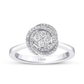 0,28 ct. Diamant Brillant Detailreiches Ring