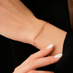 0,04 ct. Diamant Stein Armband