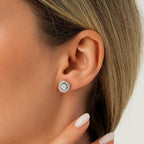 0,53 ct. Diamant Brillant Detailreiches Ohrringe