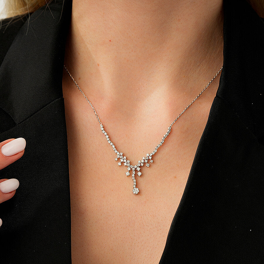 1,26 ct. Diamant Collier