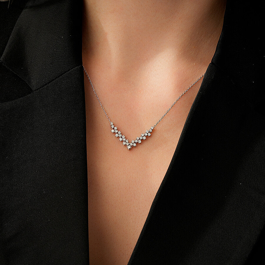 0,67 ct. Diamant Trend Collier