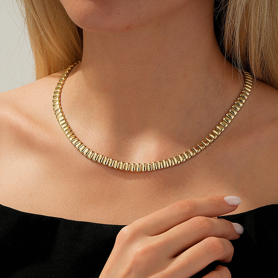 Trend-Halskette aus Gold