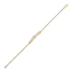 0,32 ct. Diamant Baguette Armband