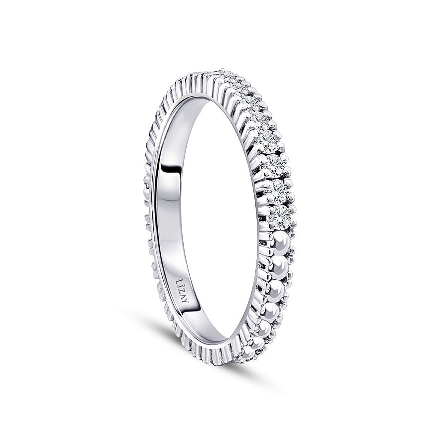 0,40 ct. Diamant Halb-Memoire-Ring