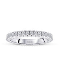 0,50 ct. Diamant Halb-Memoire-Ring