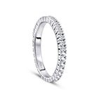 0.50 ct. Diamant Halb-Eternity Ring