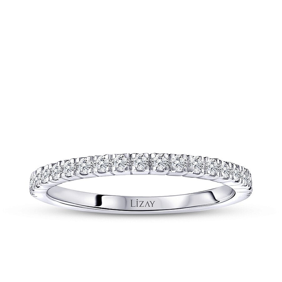 0.40 Karat Diamant Halb-Eternity Ring