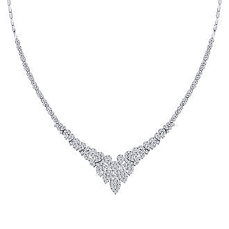 Gold Trendy Statement Necklace