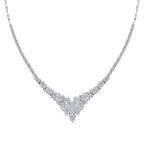 Gold Trendy Statement Necklace