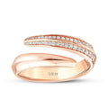 0,19 ct. Diamant Trend Spiralring