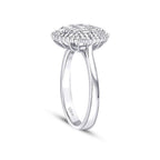 0,50 ct. Diamant Baguette Stein Brillant Ring