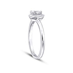 0,29 ct. Diamant Tropfen Solitärring