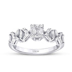 0,50 ct. Diamant Kreuz Trend Ring
