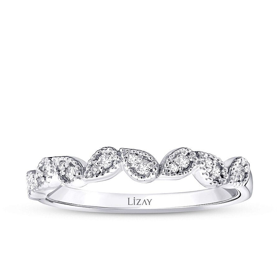 0,11 ct. Diamant Brillant Stein Trend Ring