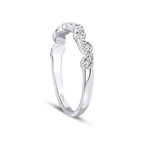0,11 ct. Diamant Brillant Stein Trend Ring