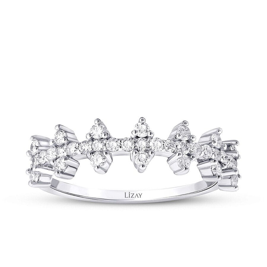 0,38 ct. Diamant Stein Trend Ring