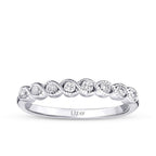 0,19 ct. Diamant Steinreihen Trend Ring