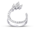 0,52 ct. Diamant Brillant Detailreiches Ring