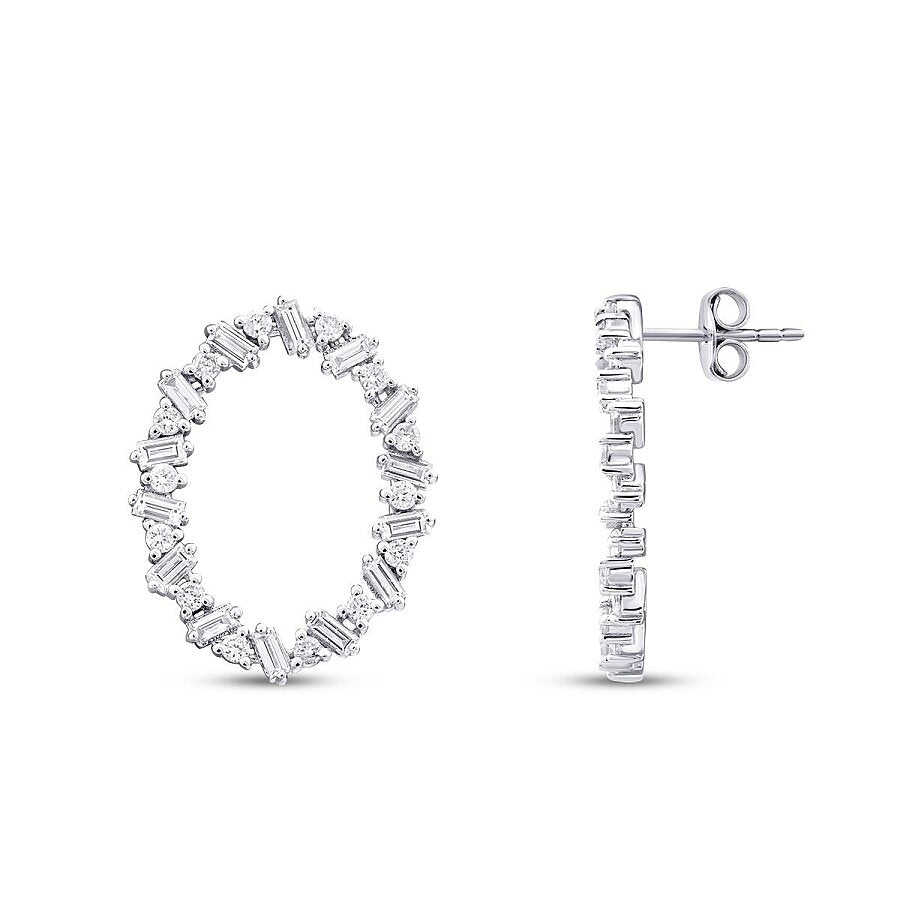 0,82 ct. Diamant Stein Brillant Trend Ohrringe
