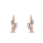1,35 ct. Diamant Stein Trend Ohrringe