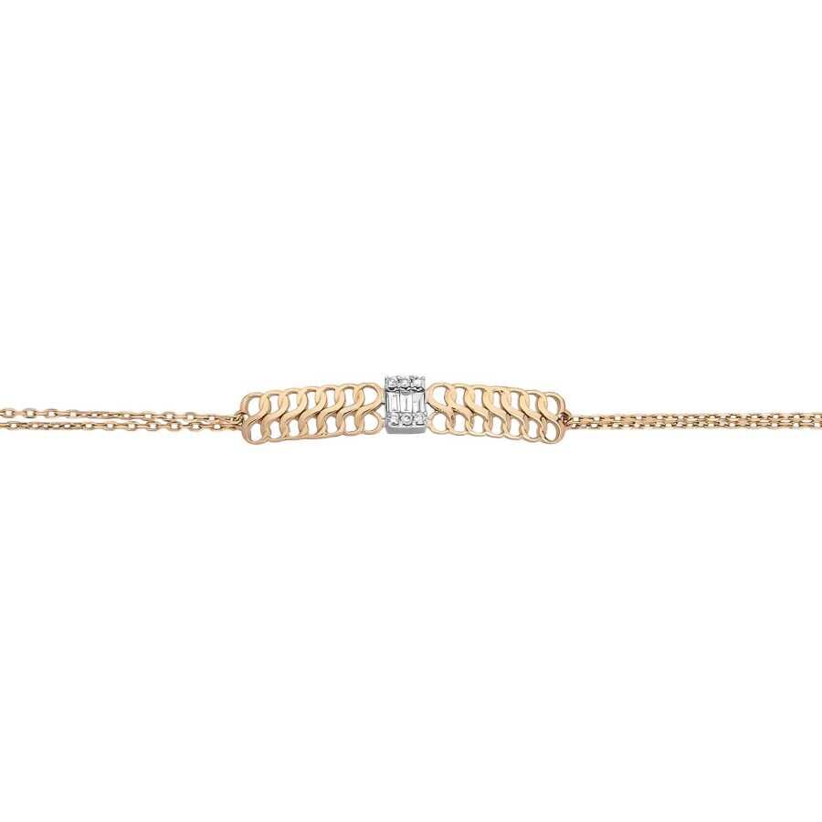0.32 ct. Diamant Baguette Armband