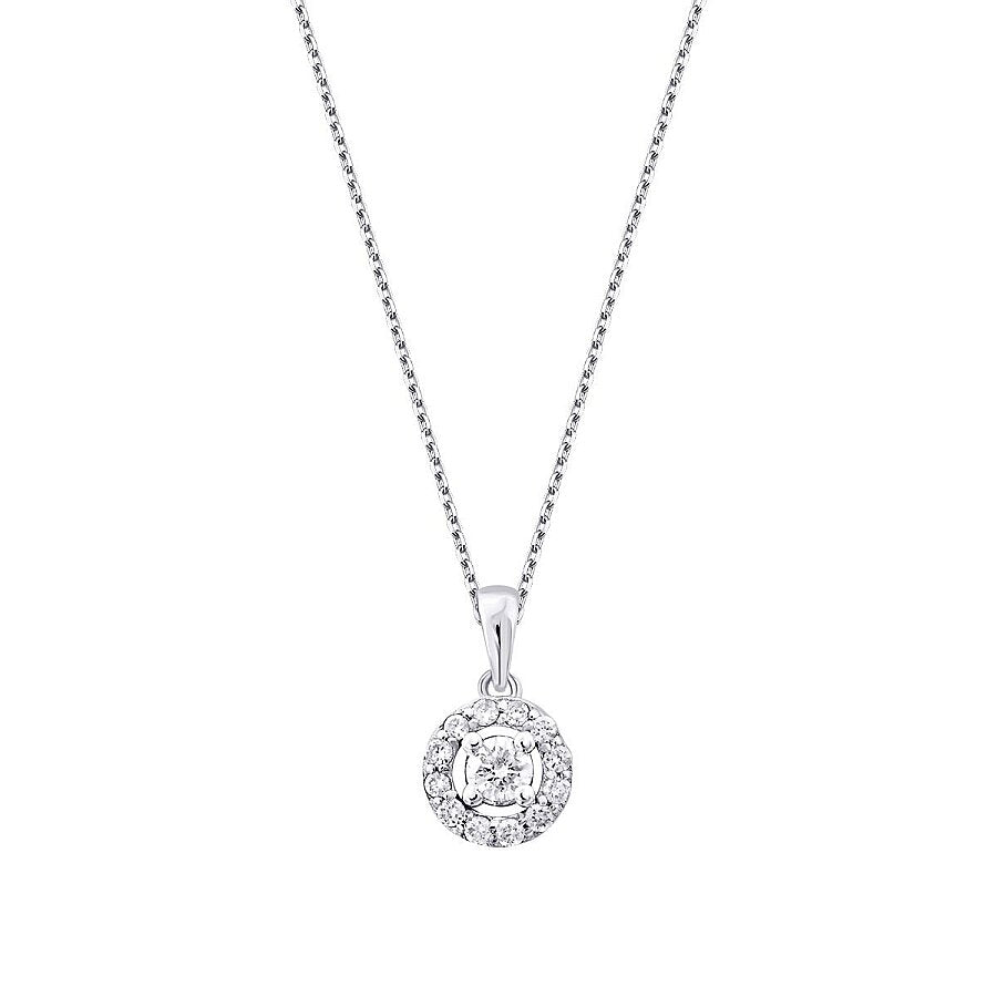 0,20 ct. Diamant Brillant Trend Halskette