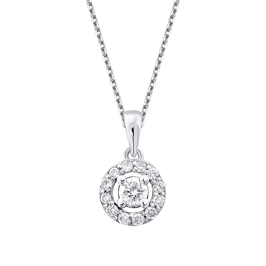 0,20 ct. Diamant Brillant Trend Halskette