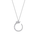 0,54 ct. Diamant Brillant Detailreiches Halskette