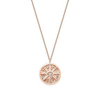 0,03 ct. Diamant Auge Trend Halskette