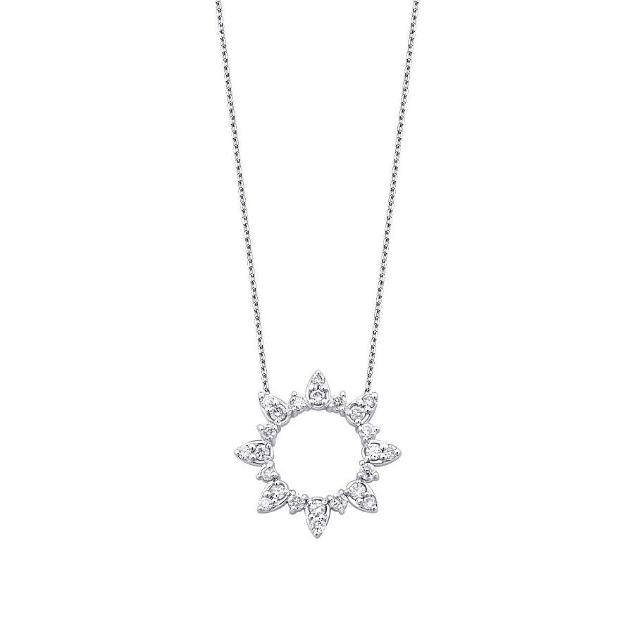 0,17 ct. Diamant Brillant Trend Halskette