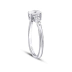 0,55 ct. Diamant Solitärring
