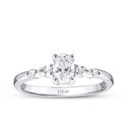 0,55 ct. Diamant Solitärring