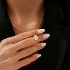 0,03 ct. Diamant Auge Trend Halskette