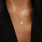 0,03 ct. Diamant Auge Trend Halskette