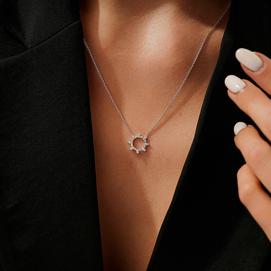 0,17 ct. Diamant Brillant Trend Halskette
