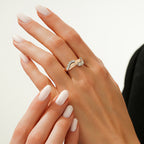 0,79 ct. Diamant Trend Ring