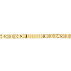Königsketten-Herrenarmband aus Gold