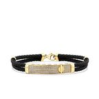 Herrenarmband mit Stein aus Gold