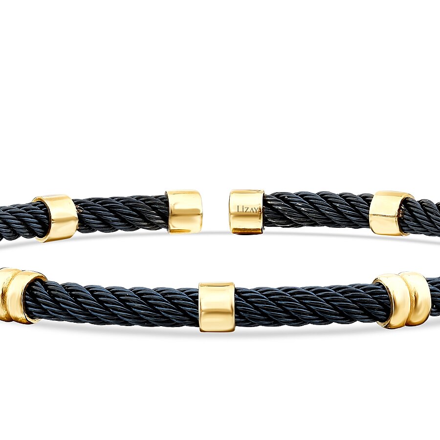 Brillant-detailreiches Herrenarmband aus Gold