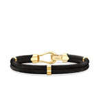 Brillant-detailreiches Herrenarmband aus Gold