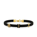 Detailreiches Herrenarmband mit Anker und Ruder aus Gold