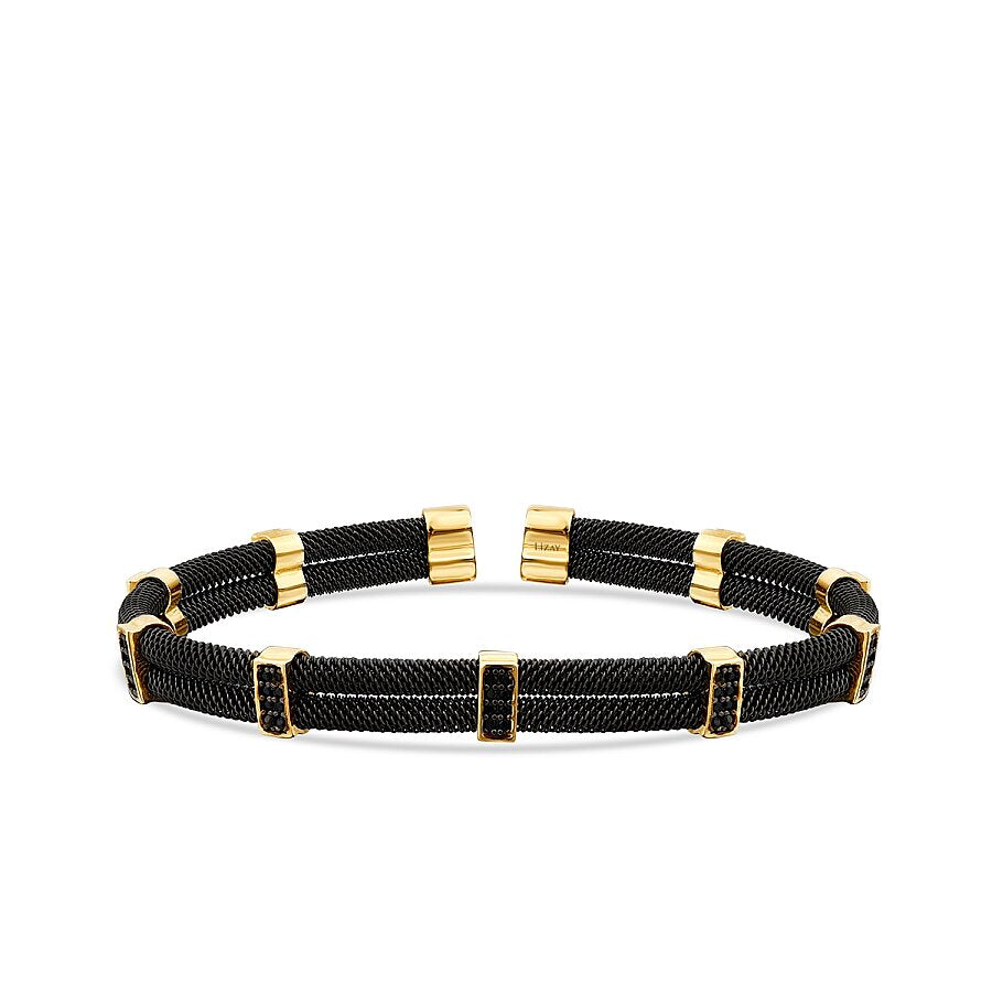 Detailreiches Herrenarmband aus Gold