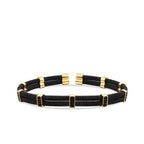 Detailreiches Herrenarmband aus Gold