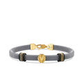 Löwen-Figur-Herrenarmband aus Gold