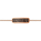 0,63 ct. Diamant Platten Armband