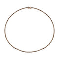 5,71 ct. Schwarz Stein Tennis Collier