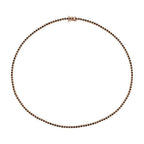 5,71 ct. Schwarz Stein Tennis Collier